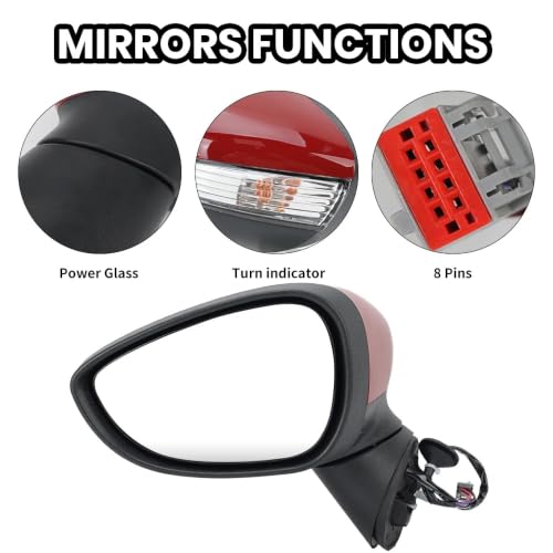 Miroir d'angle mort Ford B-Max : résoud les angles morts avec ce bloc rouge - 3