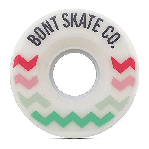 Bont Skates - Glide Outdoor Roller Skate Wheels - 78A Roller Skate Wheels - Outdoor Wheels For Roller Skates - 57X32Mm - Replacement Roller Skate Wheels - Set Of 4 Or 8 (Set Of 4, Multi-Color) #TOP4