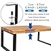 No Drill Under Desk Cable Management Tray, Desk Wire Management Cable Tray Sturdy Metal Wire Organizer Under Desk Basket for Office and Home Standing Desk -Black