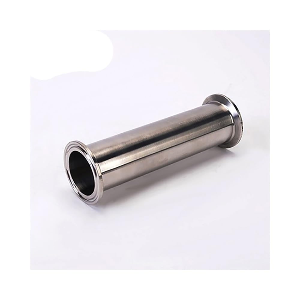 Tubo di Estensione Acqua Sanitario in Acciaio Inossidabile 304, Lunghezza 100 mm, ID 19-108 mm, Resistente alla Corrosione, Per Casa/Giardino/Industria – 1 PC(19mmx50.5)