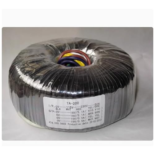 Transformateur toroïdal 200W idéal pour créer son propre amplificateur