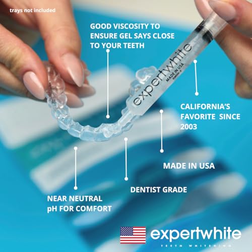 Professional 22% Carbamide Peroxide Teeth Whitening Gel Refills - USA Made