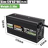 QDD 84V 8A Li-ion Battery Smart Charger With Cooling Fan Black Aluminum Case Safe And Durable Used for 20S 72V Lithium Battery Charger DC Output XT60 Male Connector #4