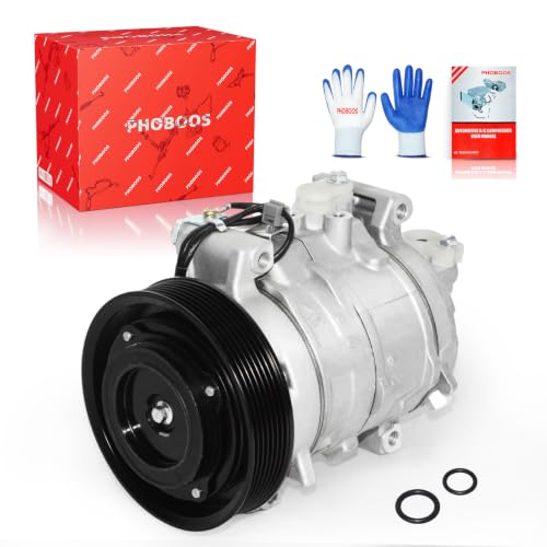 PHOBOOS A/C Compressor with Clutch Compatible