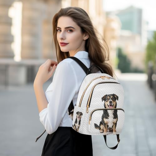 Sac à dos multi-poches en polyester léger avec compartiments intelligents