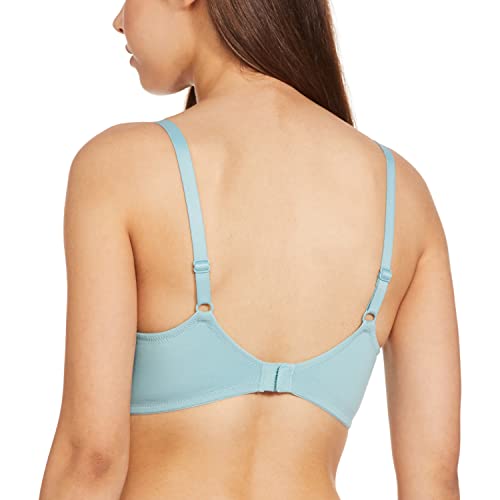Image of Marks & Spencer NW Solid OPP Bra Light Blue