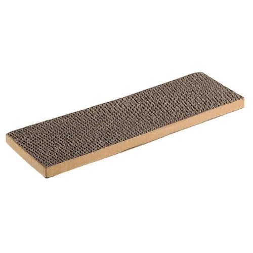 Ferplast Tiragraffi Double-face per Gatti PA 5650 SMALL, Un Lato in Moquette Uno in Cartone Robusto