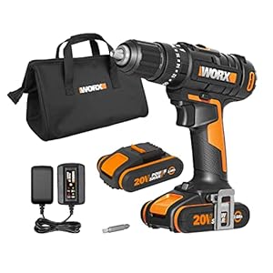 Worx WX370.1 Cordless Combi Drill Kit