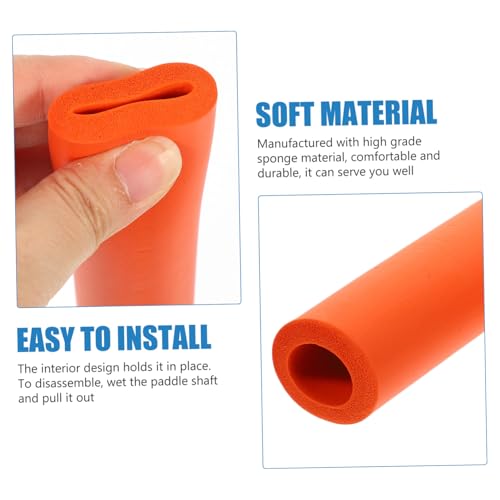Fundas de esponja duraderas para palas de kayak con empuñaduras cómodas de alta absorción 7