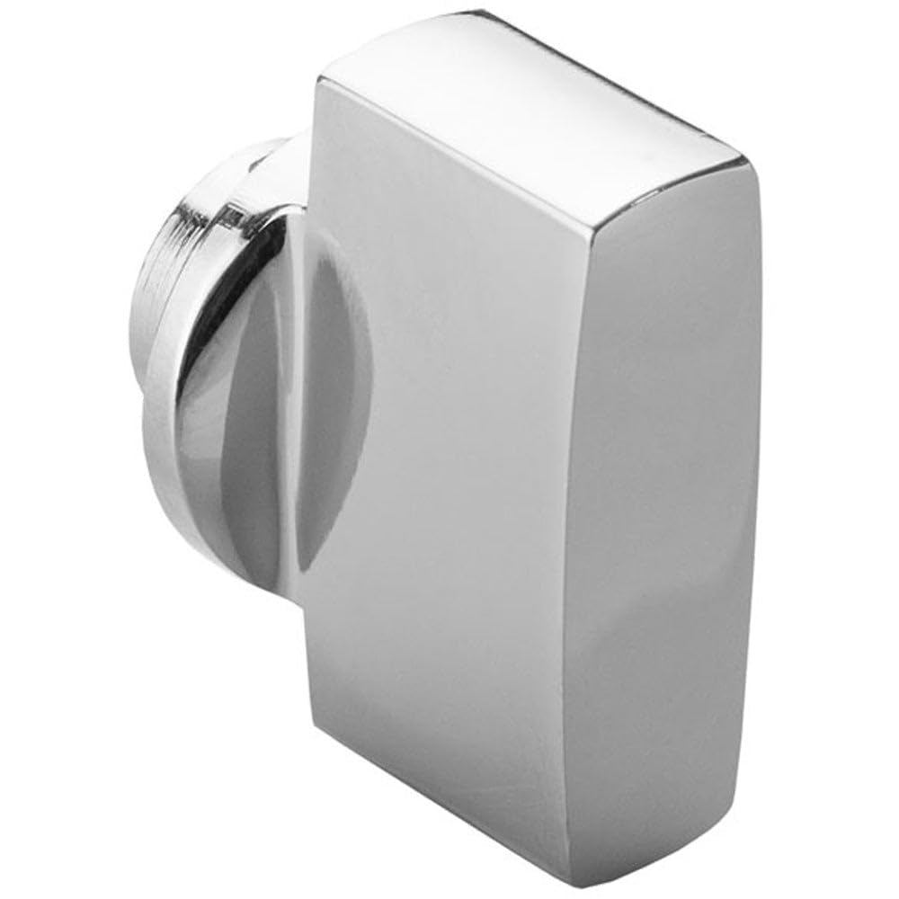 Loops Polished Chrome Large Cylinder Thumbturn Adapter - Twist Turn