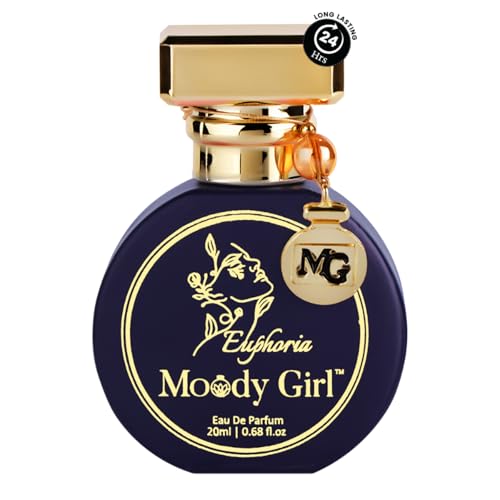 Image of Moody Girl Euphoria Floral Freesia Fragrance for Women, 20ml | Solid Premium & Luxurious Perfume for Every Occasion