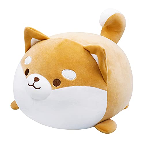 Top 10 Best Dog Body Pillow 12 Fortuning's JDS Shiba Inu Plush 13.7” Cute Stuffed Animals Kawaii ...