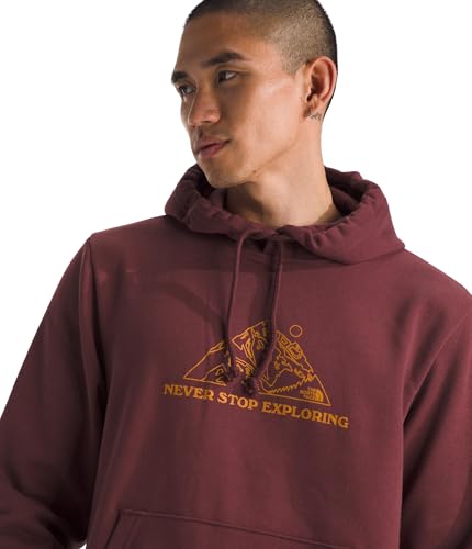 THE NORTH FACE Men's Evolution TNF Mtn Hoodie | 2 Piece Hood With Adjustable Drawcord, Kangaroo Hand Pocket3