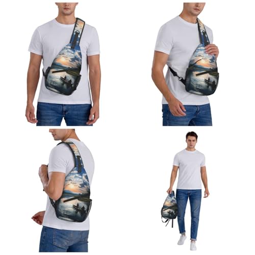 Mochila tipo bandolera pequeña para mujeres y hombres miniatura 7
