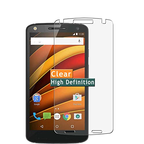 Vaxson 3-Pack Screen Protector, compatible with Motorola Moto X Force TPU Film Protectors Sticker [ Not Tempered Glass ]