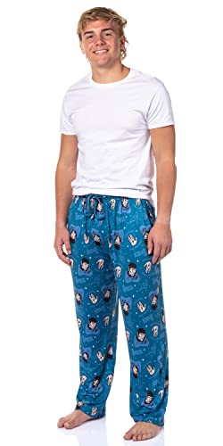 Star Trek Mens' TV Show Series Spock Tossed Print Sleep Pajama Pants2