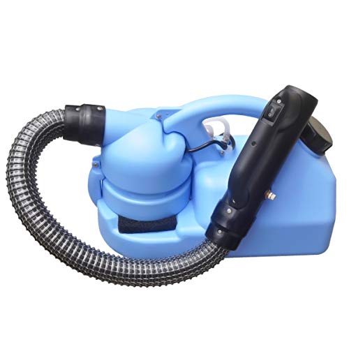Electric ULV-Fogger-Sprayer Intelligent-Portable-Garden-Sprayer Fogger Disinfection for Indoor-Outdoor 7L Capacity Blue Color 110V《Long Tube