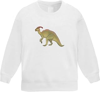 Azeeda 'Parasaurolophus' Kid's Sweatshirt/Jumper (5-6 Years) (KW00101192)