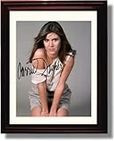 Carrie Fisher Autograph Promo Print - Framed 8x10