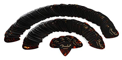 Fender 351 Shape Classic Celluloid Picks - Heavy Shell 144-pack
