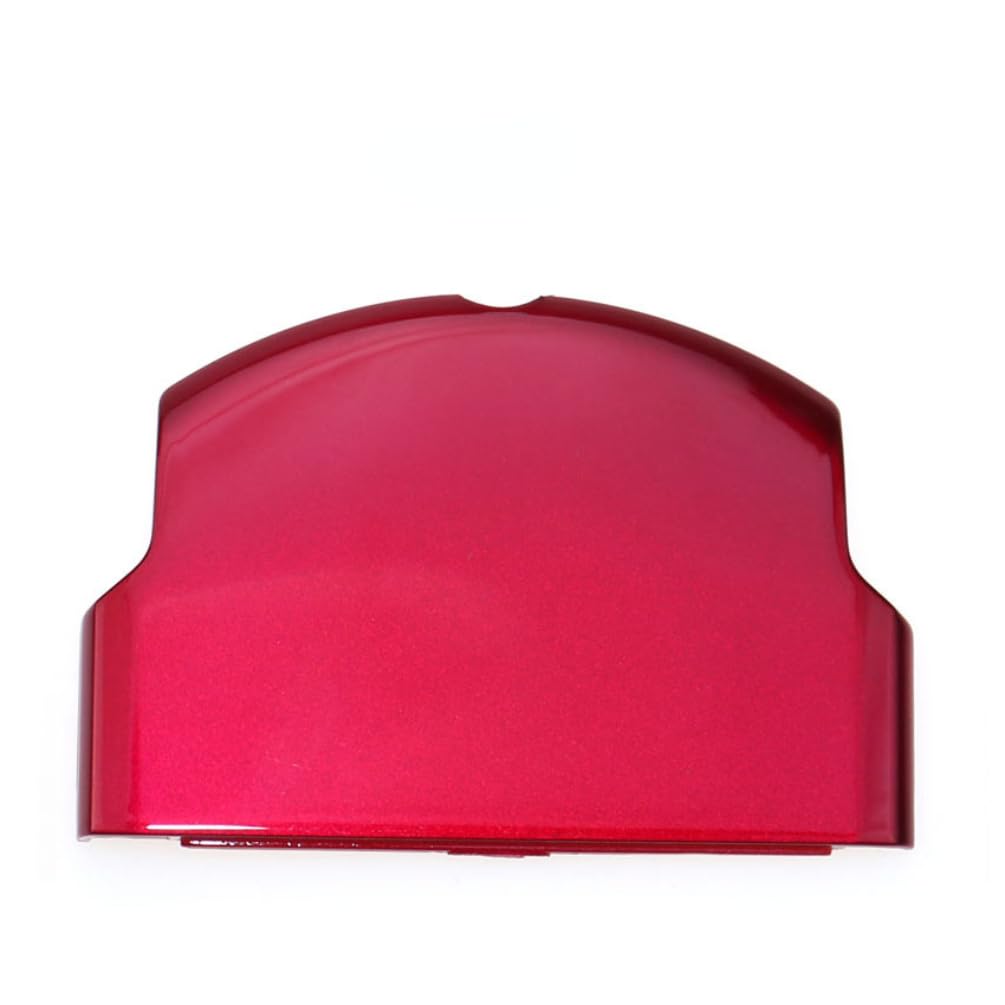 Replacement Battery Back Cover Case for PSP2000 PSP3000 Protective Case Cover Battery Back Cover for PSP 2000 3000 (Red)