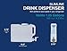 Arrow Home Products Slimline Drink Dispenser for Fridge, 1.25 Gallons - Plastic Beverage Dispenser with Spigot for Easy Dispensing - USA Made, BPA Free Plastic - Convenient Handle, Easy-Pour Spout