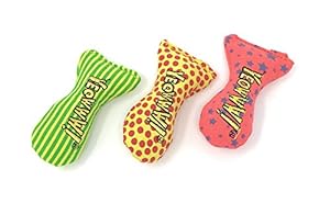 Yeowww! Katzenminze Sardinen Spielzeug, 3 Stück