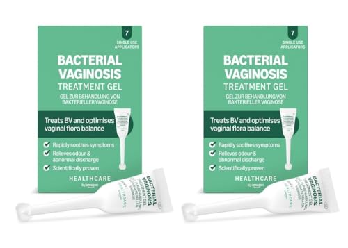 Amazon Basic Care Gel para el tratamiento de la vaginosis bacteriana, 5 ml (Paquete de 14)