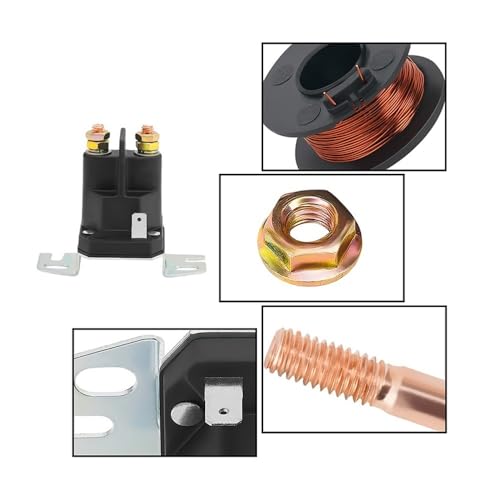 Relais solénoïde haute conductivité pour démarreur électrique moto équivalent 691656 - 5