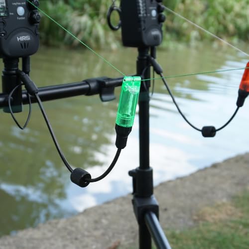 Karpfenangeln Swinger, 4 StüCk, Led-Licht, 2,5 Mm Stecker, Abnehmbar., Swinger Angeln Bissanzeiger Angelzubehör.