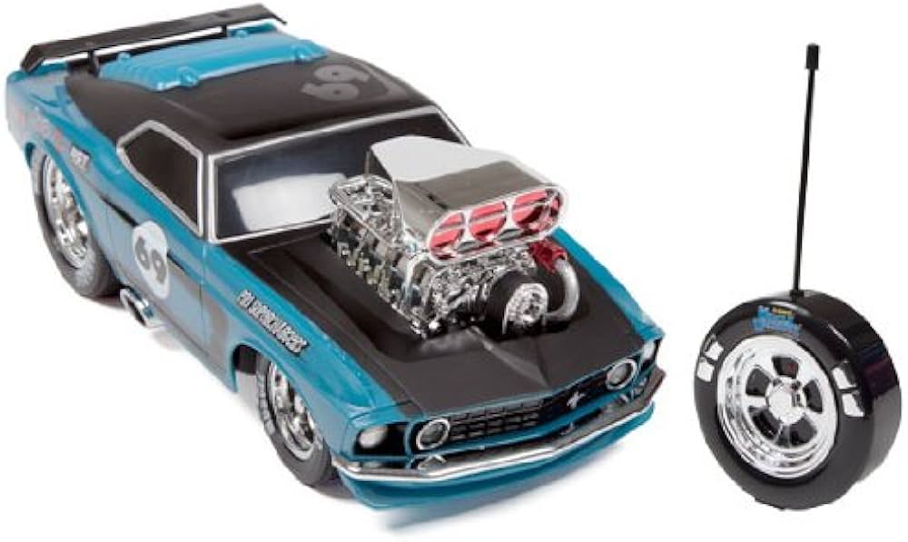 Maisto 1969 Ford Mustang Boss RTR 1:18 Electric RC Car : Amazon.in