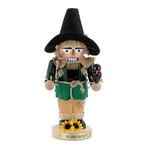 Kurt Adler Steinbach Chubby Wizard of Oz Scarecrow Nutcracker, 12-Inch