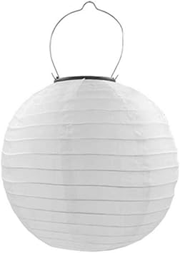 Amazon Sikiwind 提灯 ソーラーランタンランプ 25cm 紙ちょうちん ランタン 丸型 イベント 装飾用 お祭り 屋台 パーティー 屋外 ハンギングライト 白い 店舗用のれん 提灯 文房具 オフィス用品