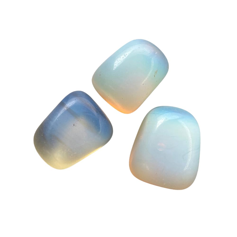 VIE Tumbled Crystals, Pack of 6, Opalite