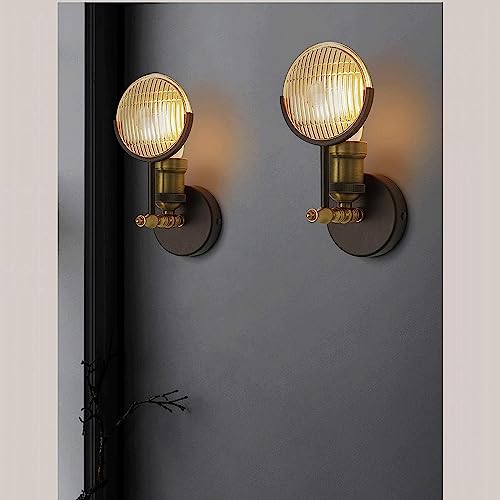 Linterna de pared rustica tipo calabozo para iluminar una casa de campo 6