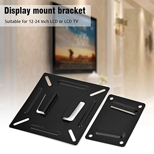 Wall Mounted Stand, for 12-24 inch LCD LED Monitor TV PC Screen Metal Mount Stand Holder Wall Bracket Bearing Weight 10kg - Image 2