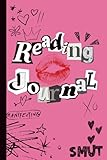 Pop Culture Reading Journal for Women | Funny Book Review Notebook | Track & Rate 100 Books | Aesthetic Pink Reading Log & Spice Tracker