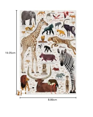 Crocodile Creek African Animals Puzzle - 150 Pieces in Collectible Tin, Educational Jigsaw for Kids Ages 5+, Wildlife Safari Theme - Image 4