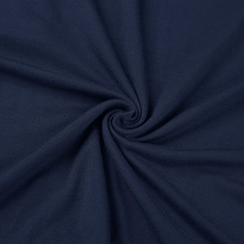 Image of Joyaria Women Bamboo Viscose Robe Super Soft Comfy Summer Cooling Short Lightweight Bathrobe with Pocket S-XXL