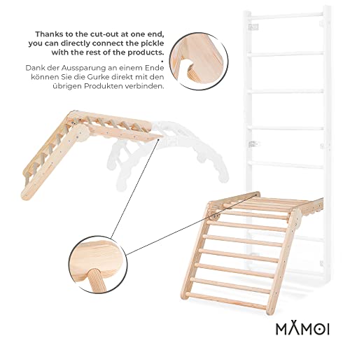 MAMOI® Triangolo in legno naturale per bambini