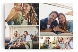 Paul Sinus individuelles Leinwandbild Collage