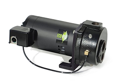 ECO-FLO PRODUCTS INCORPORATED ECO-FLO Products EFCWJ7 Deep Water Well Jet Pump, 3/4 HP, 7 GPM