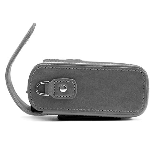 Funda de cuero para cámara MegaGear con correa miniatura 7