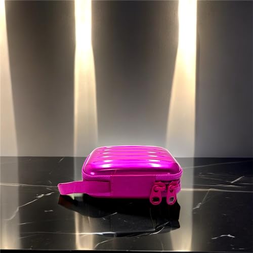 Multifunctional ZipperTravel Bag-Card Holder, Lipstick Storage Box, Earphone Storage Box, Key Storage Box, Coin Purse(Pink)4