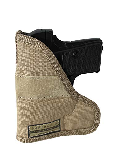 Barsony Desert Sand Ambidextrous Pocket Holster