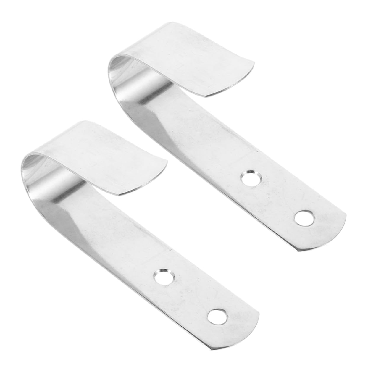 OUNONA 2pcs Boat Hook Holders Stainless Steel Marine Hooks for Life Buoy Storage Easy Install Multi-use