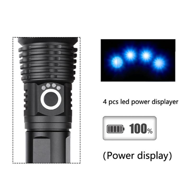 LED-Taschenlampen Handschuhe - Wiederaufladbare Blinkleuchten Für Outdoor