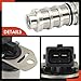A-Premium 2-PC Intake and Exhaust Engine Variable Valve Timing (VVT) Solenoid Compatible with BMW X5, 335i, 535i, 550i, 335i/535i GT xDrive, 335i/535i xDrive, 535i/550i GT