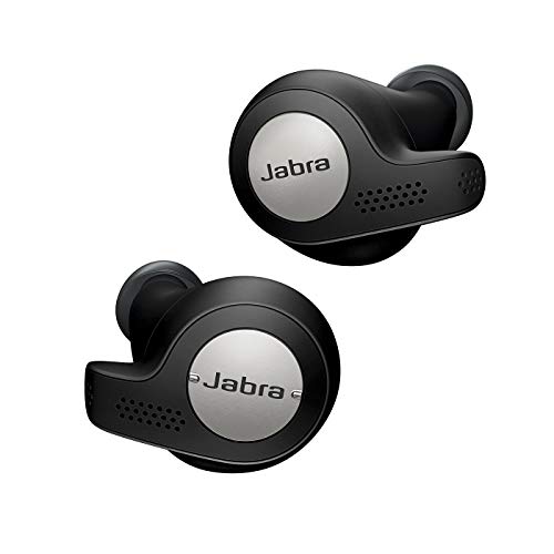 Jabra Elite Active 65t Earbuds â€“ True Wireless Earbuds with Charging Case, Titanium Black â€“ Bluetooth Earbuds with a Secure Fit and Superior Sound, Long Battery Life and More