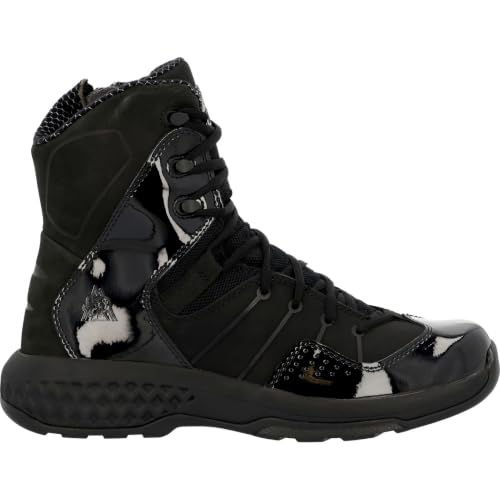 ROCKY Code Blue 8' Public Service Boot, Black, Size 11(M)